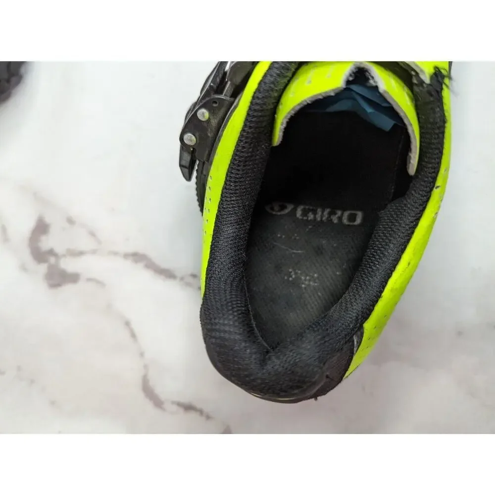 Giro Cycling Shoe Womens 8 EU 39 UK 5.5 Mens 6.5 Yellow 4 Bolt Terraduro